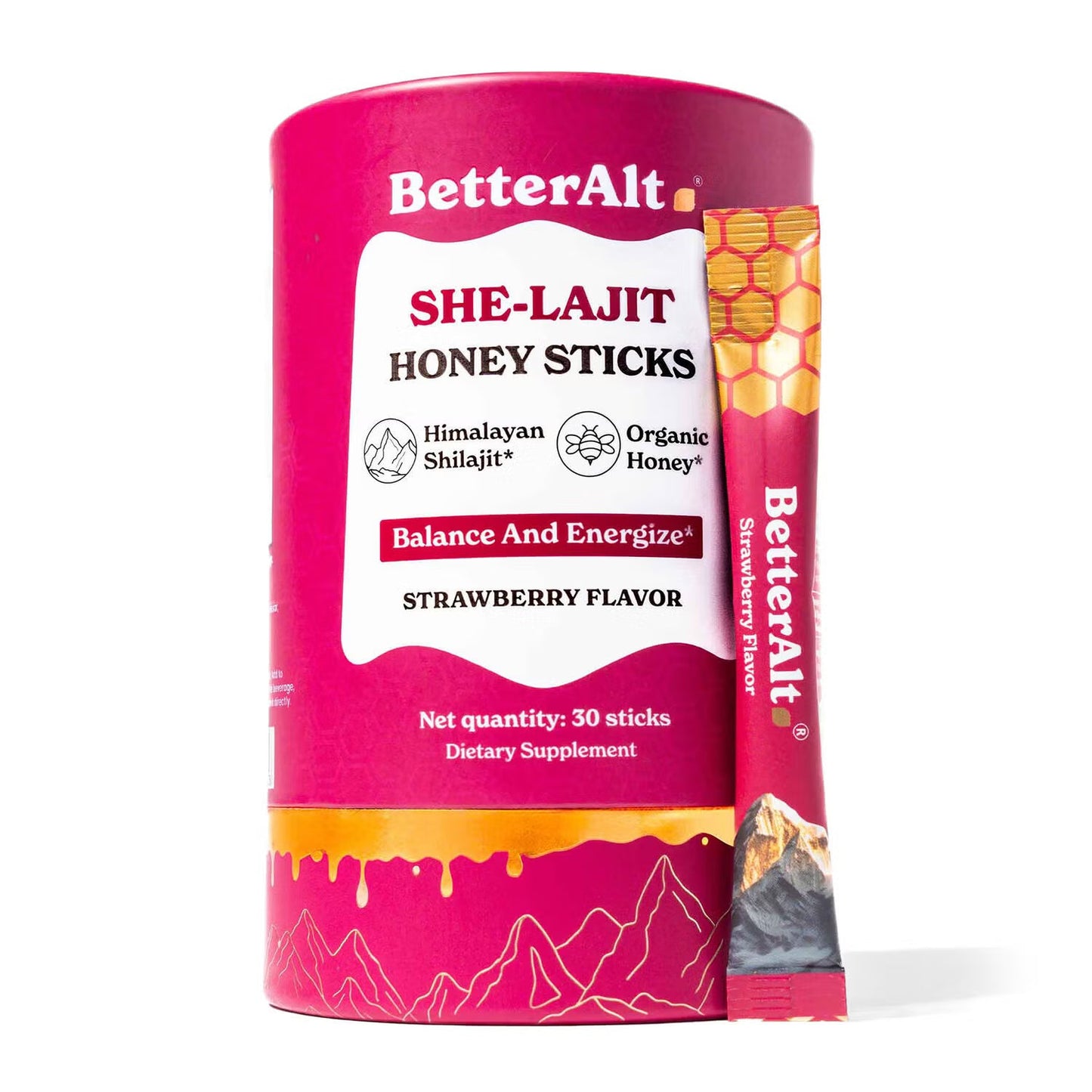 She-Lajit - Himalayan Pure Shilajit Honey Sticks