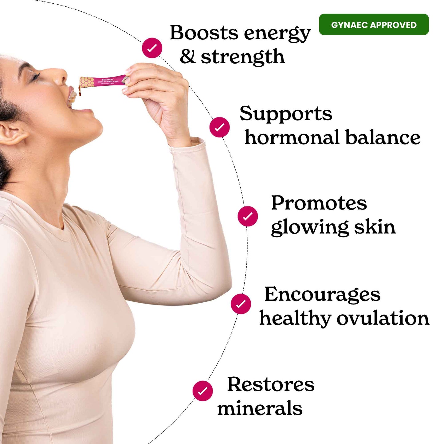 She-Lajit - Himalayan Pure Shilajit Honey Sticks